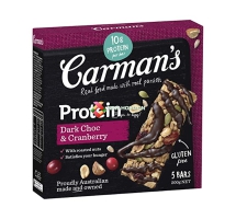 Carman's Protein - Dark choc & Cranberry