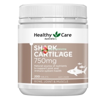 Healthy Care Shark Cartilage 750mg 200 Tablets