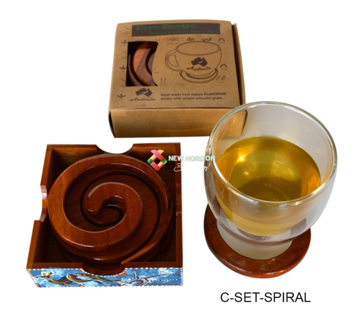 Lot ly gỗ xoắn ốc