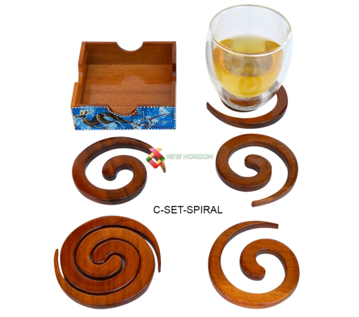 Lot ly gỗ xoắn ốc