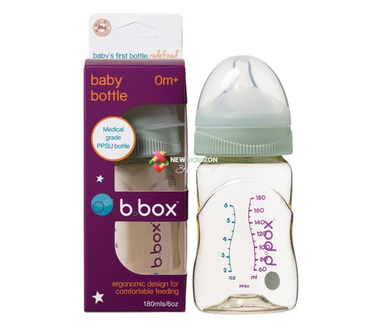 b.box Baby Bottle Sage 180ml Online Only