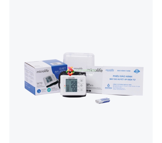 Máy đo huyết áp cổ tay - Micro life W70